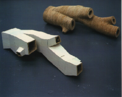 It's chipboard log No.1 & No.2